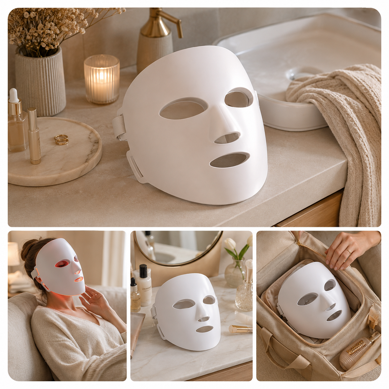 CUSEA Glow Maske