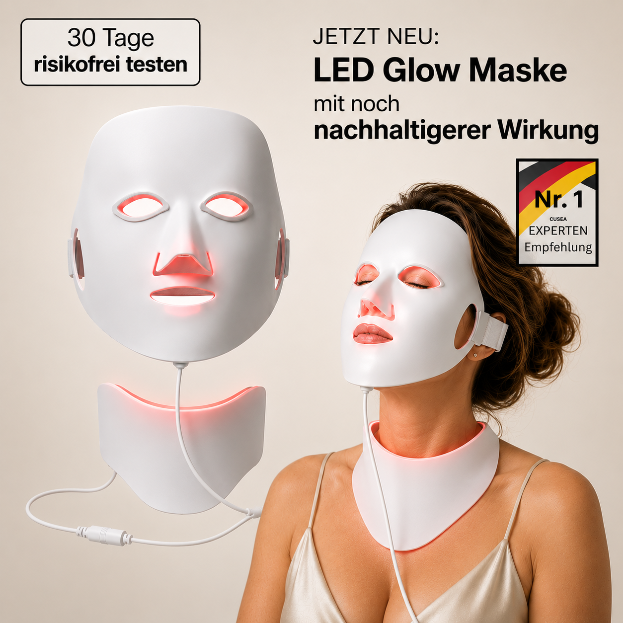 CUSEA Glow Maske
