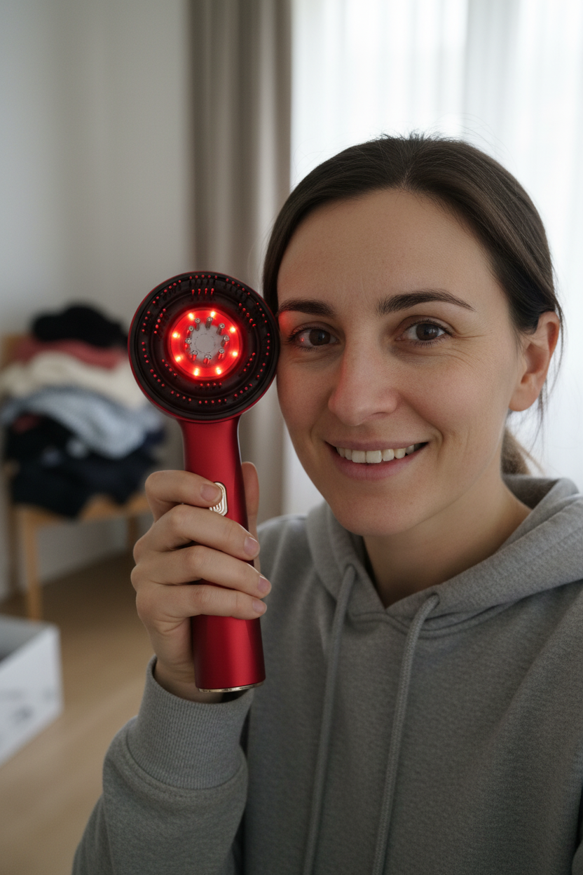 UGC Selfie – Kopfmassagebürste Ritual Pro
